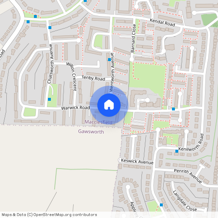 Warwick Road, Macclesfield, Cheshire, SK11