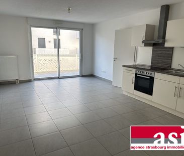 Hoenheim gare, 2 pièces avec terrasse - Photo 5