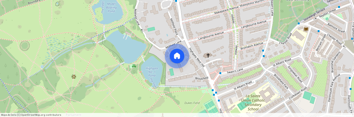 Millfield Lane, N6 6JJ, London