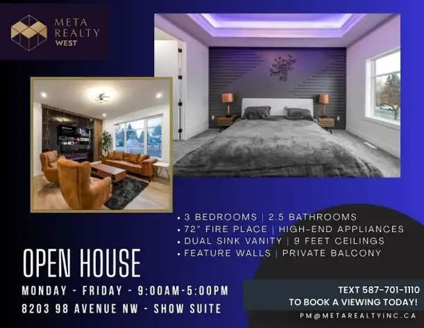 Gorgeous 3 Bed 2.5 Bath Near Campus Saint-Jean, University of Alberta | 9232 85 Street, Edmonton - Photo 1