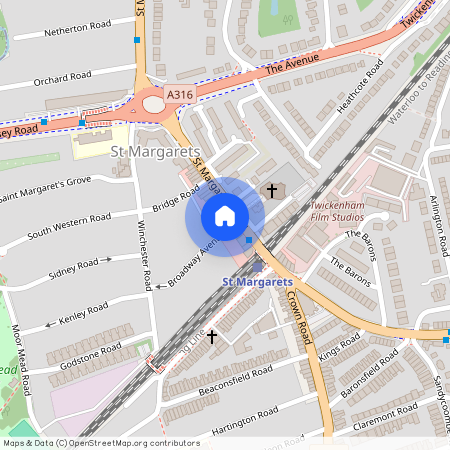 St. Margarets Road, St. Margarets, Middlesex, TW1