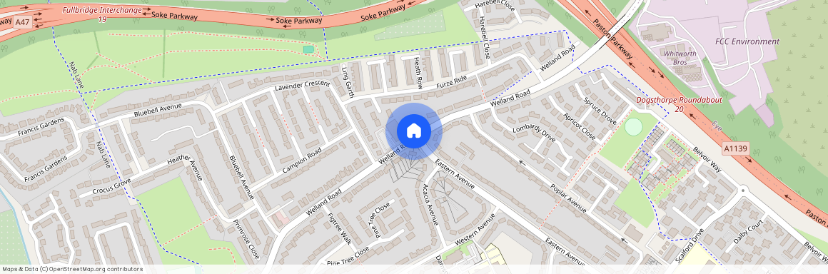 Welland Road, Dogsthorpe, Peterborough