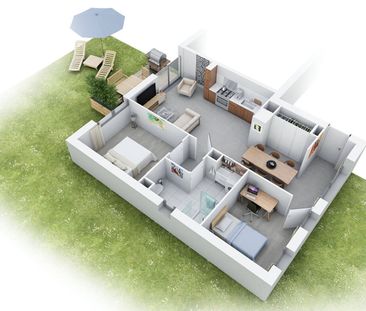 Location appartement 3 pièces 64.24 m² à Rouen (76000) - Photo 1