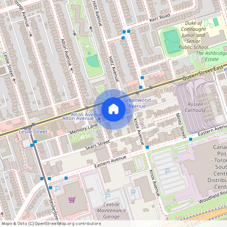 1331 QUEEN Street Unit# TH 5, Toronto