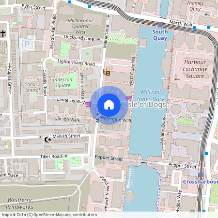 Millennium Drive, Isle of Dogs, London E14