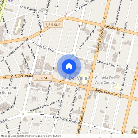 Renta de departamento Adolfo Prieto, Col del Valle Centro, Ciudad de México, CDMX, Colonia Del Valle Centro, C.P. 03100, Df / Cdmx