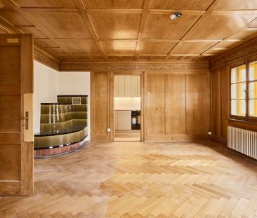Altbauwohnung mit eigenem Kachelofen - Photo 1