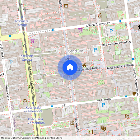 Łódź, Śródmieście, ok. Piotrkowskiej