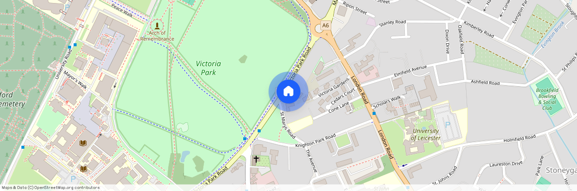 Victoria Park Road, Leicestershire LE2