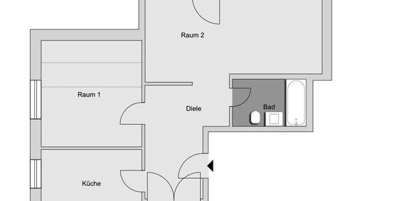 2,0-Zimmer-Wohnung in Hannover List - Photo 3