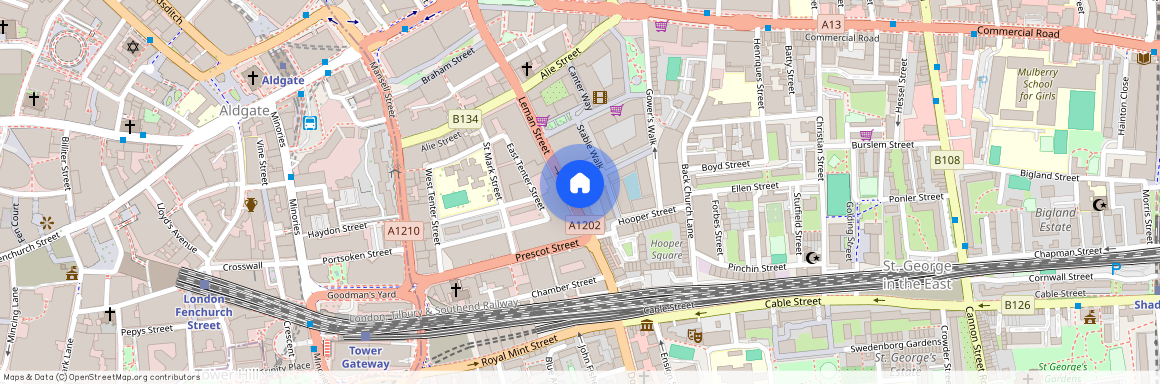 Sterling Mansions, Leman Street, London, E1