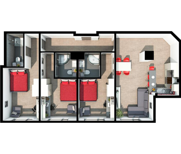 3 bedroom flat to rent - Photo 4