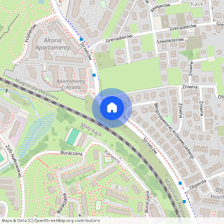 ul. Strzelców, Karwiny, Gdynia, pomorskie