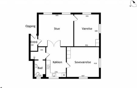 3 vær. lejlighed til leje i Gesten. 101m2 - Foto 3