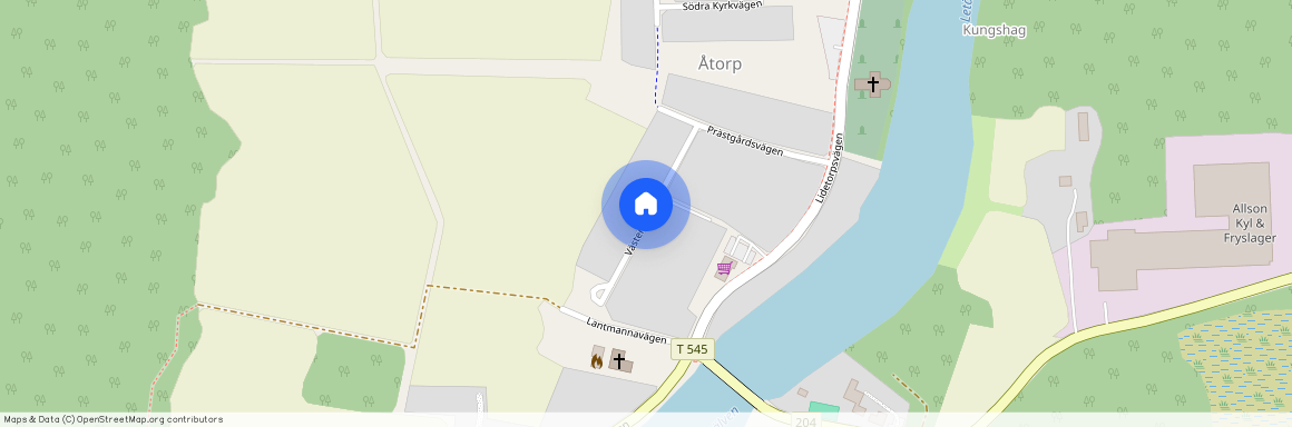 Västervägen, Åtorp