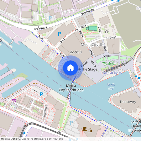 Blue, Media City Uk, Salford, M50