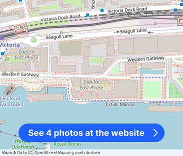 Aegean Apartments, Western Gateway, Royal Victoria Docks, London, E... - Photo 1