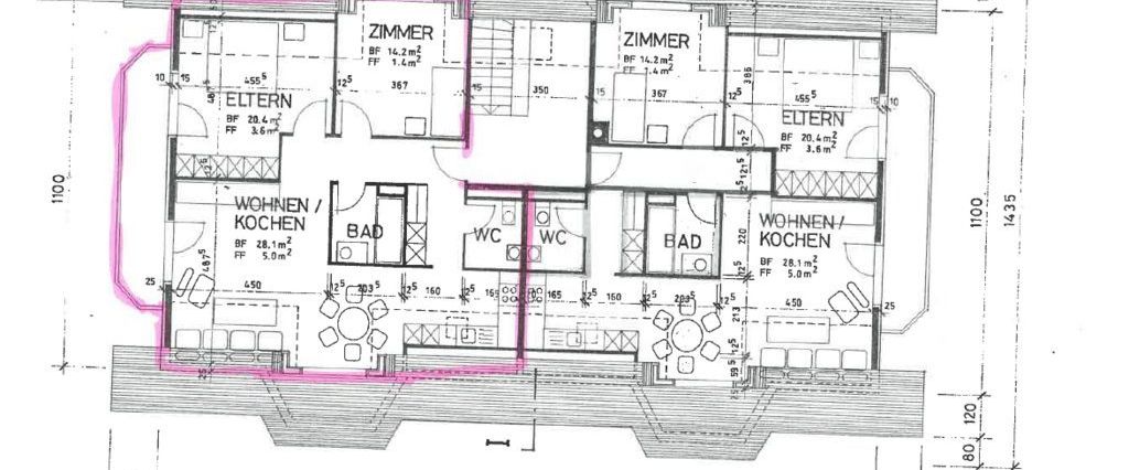 3.5 Zimmer, 79 m², 2. Stock - Foto 1