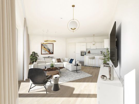 Großzügige 3-Zimmerwohnung mit Balkon und Wintergarten am Gleisdreieck - Foto 1