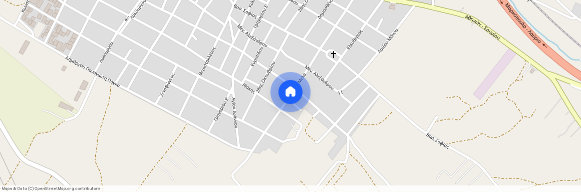 Πεζόδρομος, Π. Μελά 13-15, Κερατέα 190 01, Ελλάδα