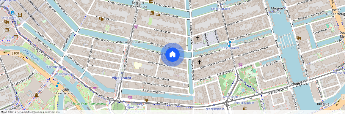 Prinsengracht 720-B, Weteringbuurt, 1017LB, Amsterdam