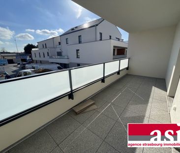 Souffelweyersheim : 2 pièces récent terrasse - Photo 3