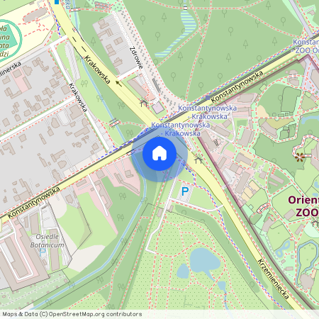 Łódź, Polesie, Zdrowie, Konstantynowska