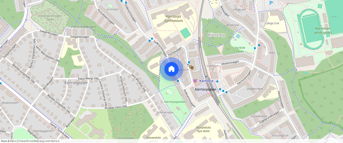 Söderarmsvägen **, Kärrtorp