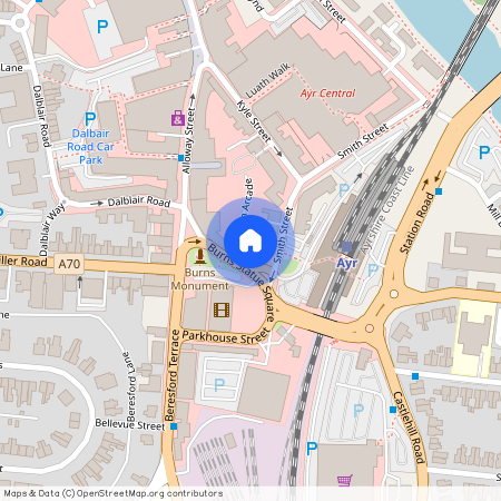 45B Burns Statue Square, Ayr, South Ayrshire, KA7 1SZ