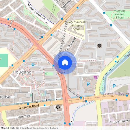 1 Hougang Avenue 3 (530001), Singapore