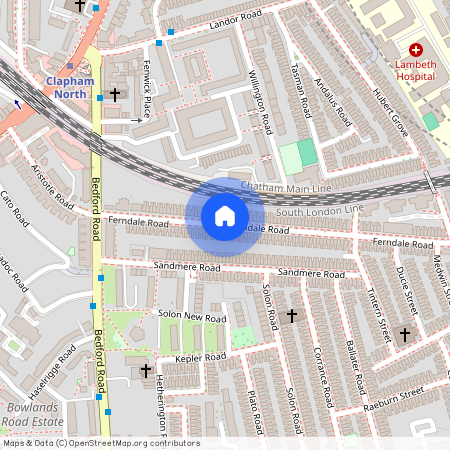 Ferndale Road, Clapham, SW4, London