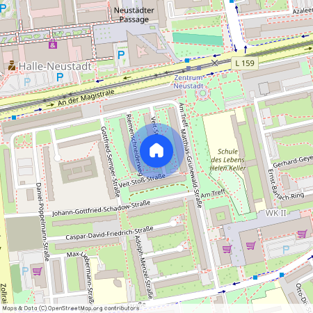 Veit-Stoß-Straße 2 ·, 06124, Halle (Saale), 5. Etage ·, Südliche Neustadt