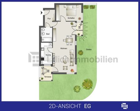 Schöne Erdgeschosswohnung mit 2 Terrassen und Garten zum Genießen! - Photo 5