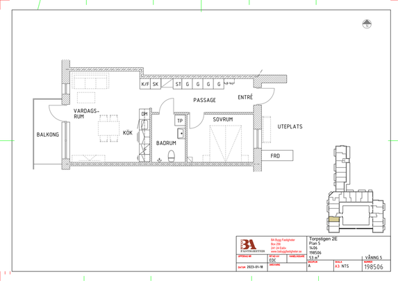Torpstigen 2E, Eslöv Centrum - Foto 1