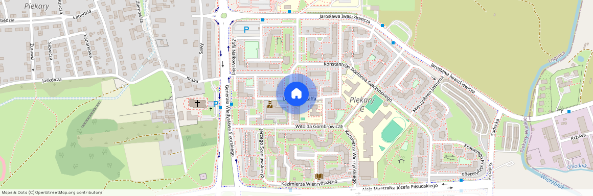 ul. Leopolda Staffa, Legnica, dolnośląskie