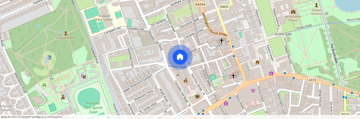 Hornton Street London W8, London, W8