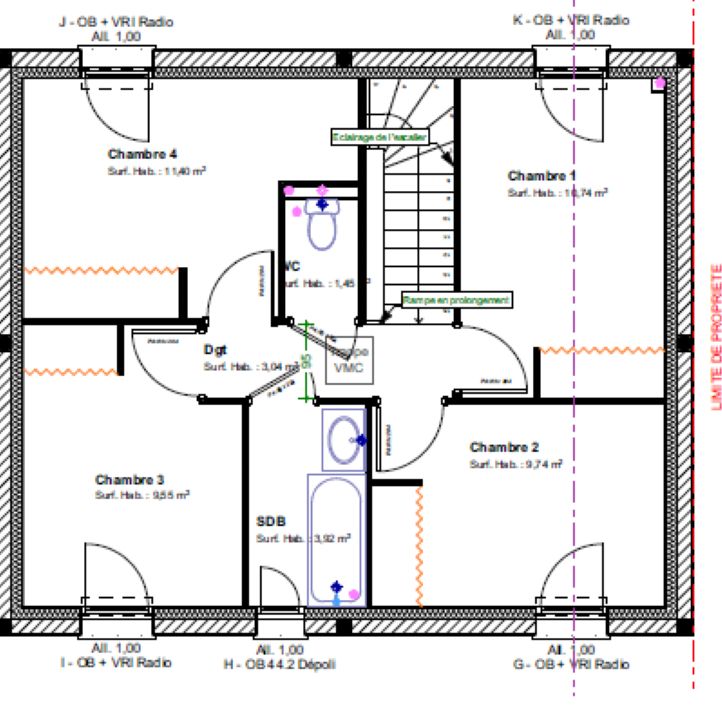 Une maison neuve T5 de 102.67m² à NIVILLAC - Photo 1