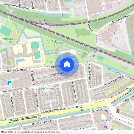 Statenkwartier, 6828 TZ, Thorbeckestraat, Arnhem