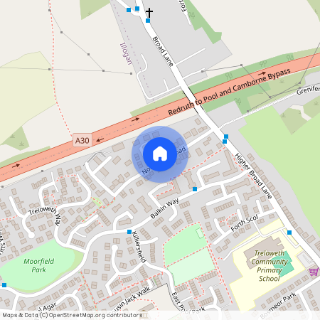 North Pool Road, TR15