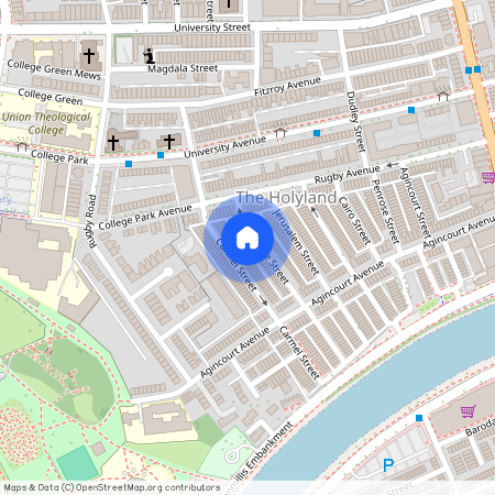 Great Location, 21 Palestine Street, Queens Quarter, Belfast, BT7 1QJ