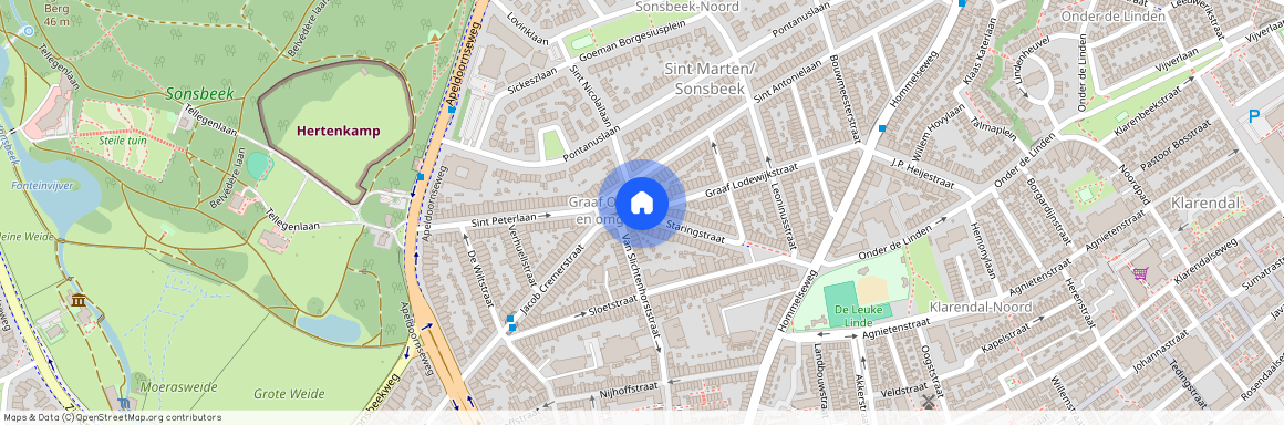 Graaf Ottoplein e.o., 6821 EA, Graaf Lodewijkstraat, Arnhem