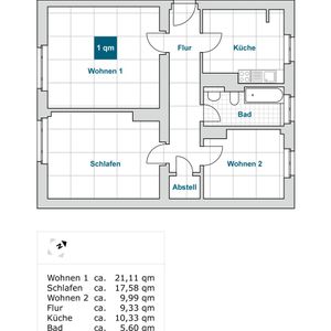 3-Zimmerwohnung am Stresemannplatz - Photo 2