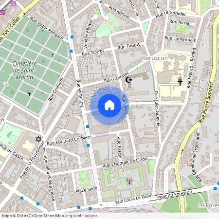 14 Rue Sully Prud'homme, 29200 Brest, France