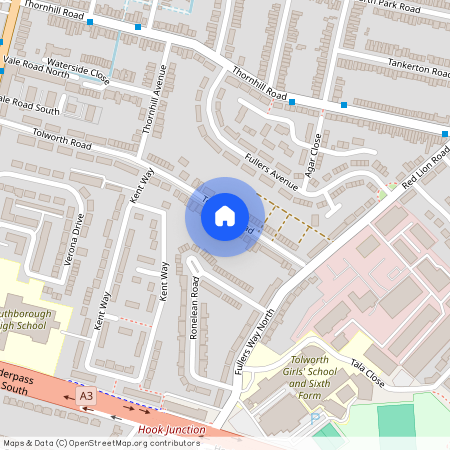 Tolworth Road, Surbiton KT6