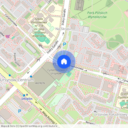 Ursynów-Centrum, Ursynów, Warszawa, mazowieckie