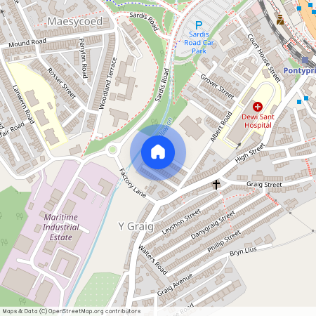 Maritime Terrace, Pontypridd, CF37