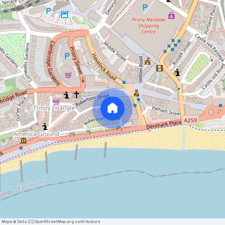 The Queens Apartments, Hastings, East Sussex