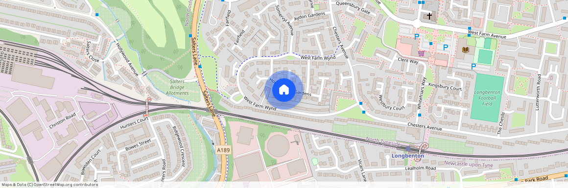 Housesteads Gardens, Longbenton, Newcastle upon Tyne, NE12