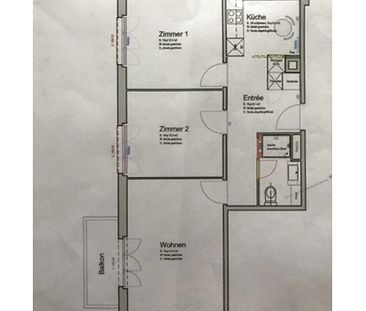 3 Zimmer-Wohnung in Rapperswil (SG), möbliert, auf Zeit - Photo 1