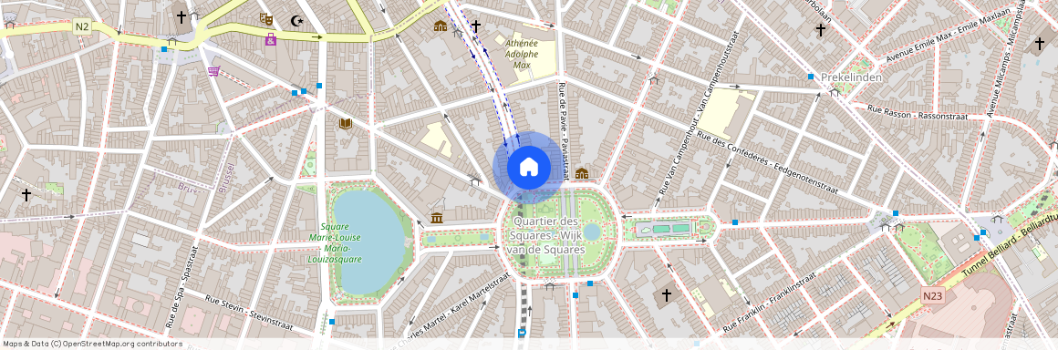 SQUARE AMBIORIX, Bruxelles 1